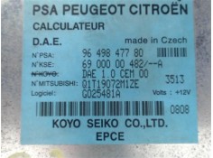 Recambio de centralita direccion asistida para citroen c3 1.4 hdi referencia OEM IAM 9649847780 6900000482 