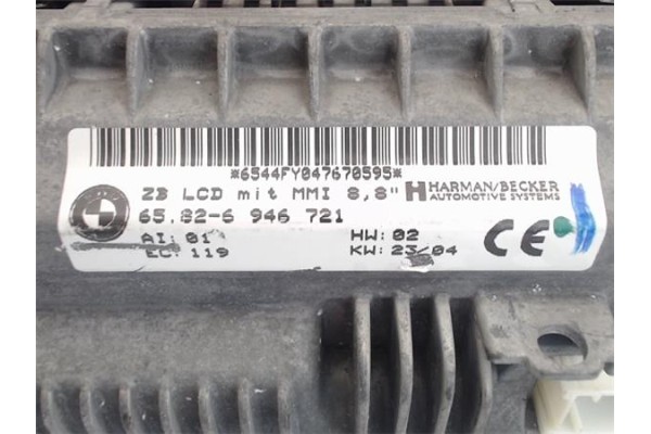 Recambio de navegador para bmw serie 7 (f01/f02) referencia OEM IAM 65826946721  