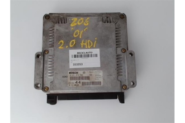 Recambio de centralita para peugeot 206 referencia OEM IAM 9641606980  
