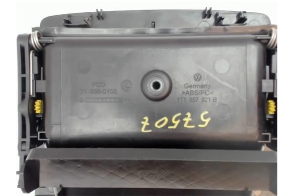 Recambio de guantera salpicadero para volkswagen touran (1t1) 1.9 tdi referencia OEM IAM 1T1857921B 315360100 