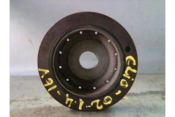 Recambio de polea cigueñal para renault clio ii fase i (b/cbo)(1998) 1.4 16v (b/cb0p) referencia OEM IAM XX  
