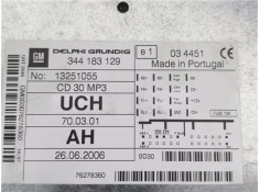 Recambio de radio / cd para opel astra h gtc 1.9 cdti referencia OEM IAM 344183129  