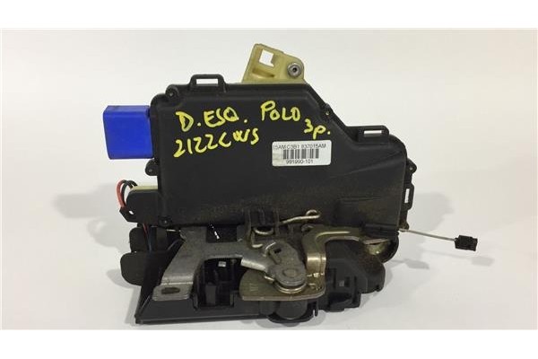 Recambio de cierre electromagnetico delantero izquierdo para volkswagen polo iv (9n1) 1.4 16v referencia OEM IAM 3B1837015AM 991