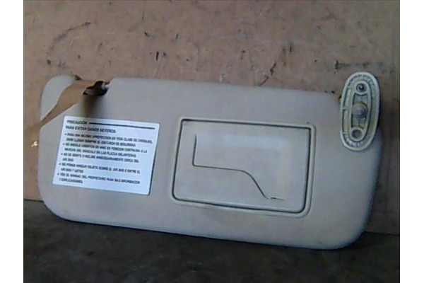 Recambio de parasol derecho para hyundai getz (tb)(2002) 1.5 crdi referencia OEM IAM   