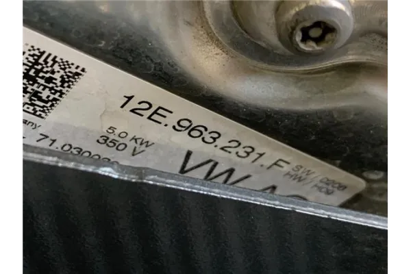 Recambio de intercambiador agua calefacion para volkswagen golf vii (5g1/be1) híbrido gte referencia OEM IAM 12E963231 12E963231