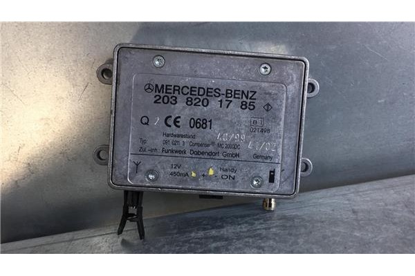 Recambio de centralita para mercedes-benz clase c berlina (bm 203)(2000) 1.8 180 compressor (203.046) [1,8 ltr. - 105 kw cat] re
