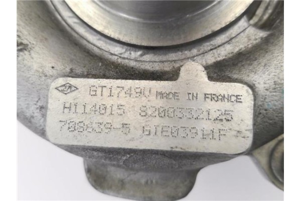 Recambio de turbo para mitsubishi space star (dg0) 1.9 1900 di-d plus referencia OEM IAM GT1749V H114015 8200332125 