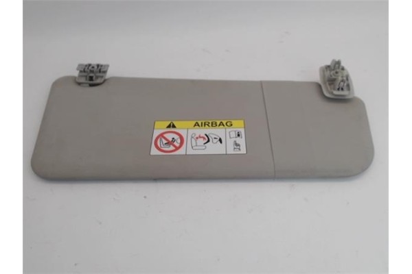 Recambio de parasol derecho para citroen jumpy furgón 2.0 club m referencia OEM IAM 98094983BJ  
