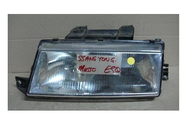 Recambio de faro delantero izquierdo para ssangyong musso referencia OEM IAM 8310105100X  