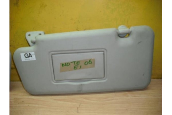 Recambio de parasol izquierdo para nissan note i (e11e)(2006) 1.5 dci referencia OEM IAM   