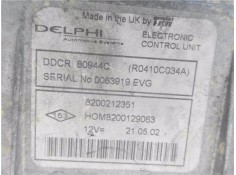 Recambio de centralita para renault clio ii fase i (b/cb0) 1.5 dci (b/cb07) referencia OEM IAM 8200129063 8200212351 