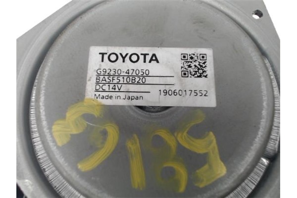 Recambio de motor calefaccion para toyota corolla (e21) híbrido hybrid active referencia OEM IAM G923047050 19060J7552 