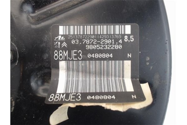Recambio de servofreno para citroen jumpy furgón 2.0 club m referencia OEM IAM 9805232280  