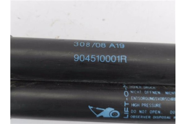 Recambio de amortiguador porton para fiat i doblo (119) 1.3 jtd referencia OEM IAM 904510001R  