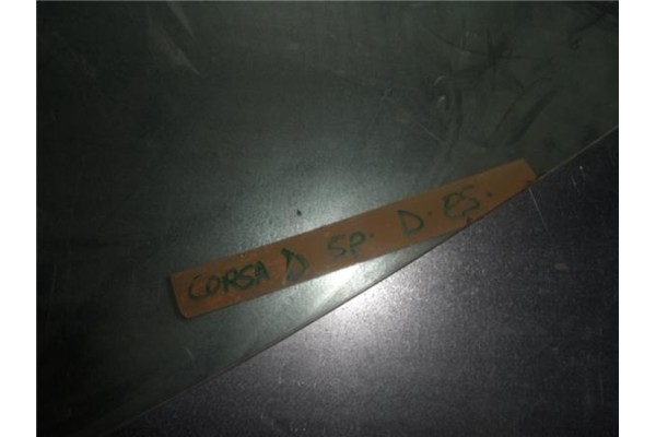 Recambio de luna puerta delantero izquierda para opel corsa d 1.7 cdti referencia OEM IAM   