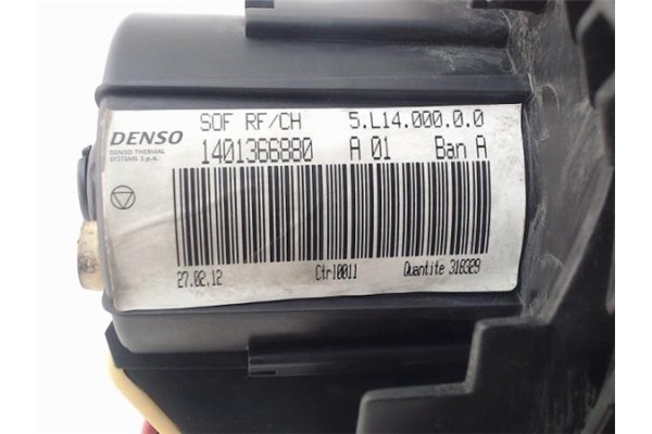 Recambio de motor calefaccion para citroen jumpy 2.0 hdi 125 fap 27 l1h1 fugón referencia OEM IAM 1401366880  