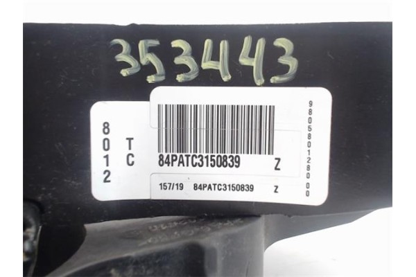 Recambio de pedal freno para citroen jumpy furgón 2.0 club m referencia OEM IAM 9805801280  