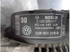 Recambio de alternador para seat ibiza (6k1) 1.9 glx referencia OEM IAM 028903018A 0123320027 28903018AX , AUDI | 28903018AX , S