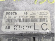 Recambio de centralita para opel sintra 2.2 cd referencia OEM IAM 90569337 0281001637 