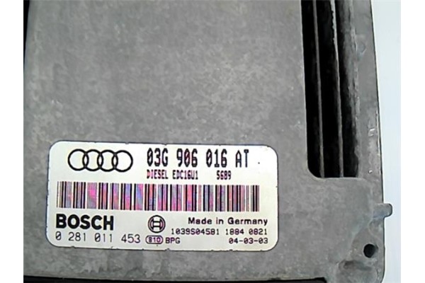 Recambio de centralita para audi a3 (8p)(2003) 2.0 tdi 16v referencia OEM IAM 03G906016AT 1039S04581 