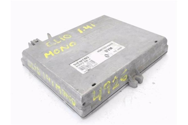 Recambio de centralita para renault clio i fase i / ii (b/c57) 1.4 referencia OEM IAM 7700749946 S101718102P 
