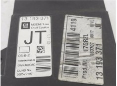Recambio de centralita para opel vectra c berlina 1.9 cdti referencia OEM IAM 13193371 5WK46008C 