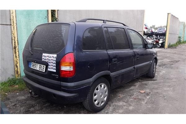 opel zafira a (1999) del año 