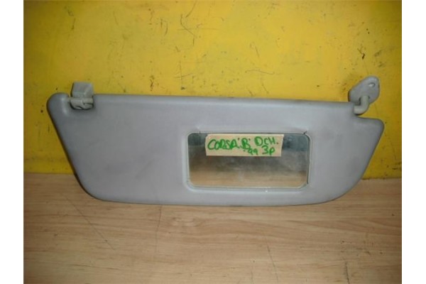 Recambio de parasol derecho para opel corsa b 1.2 swing referencia OEM IAM 90387463  