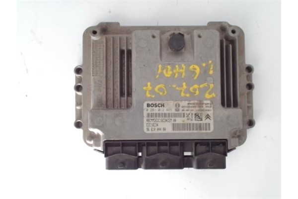 Recambio de centralita para peugeot 207 1.6 hdi referencia OEM IAM 9661004480 0281012465 