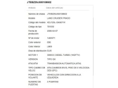 toyota land cruiser (j12) del año 2006
