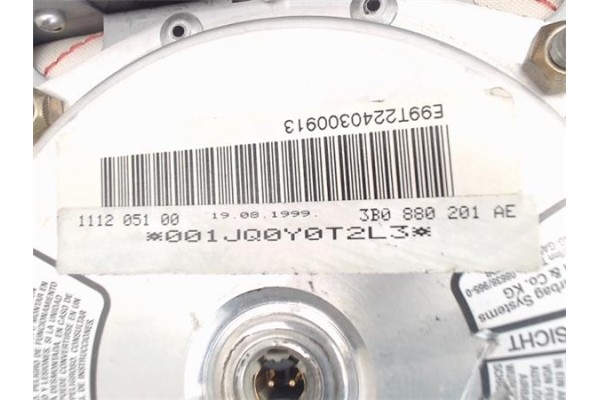 Recambio de airbag volante para volkswagen golf iv berlina (1j1) referencia OEM IAM 3B0880201AE 001JQY0T2L3 