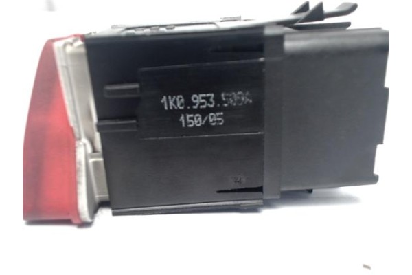 Recambio de interruptor luces emergencia para volkswagen golf v (1k1) 1.9 tdi referencia OEM IAM 1K0953509A   Recambio de interruptor luces emergencia para volkswagen golf v (1k1) 1.9 tdi referencia OEM IAM 1K0953509A