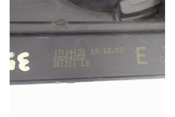 Recambio de piloto trasero izquierdo para opel agila referencia OEM IAM 09204255  