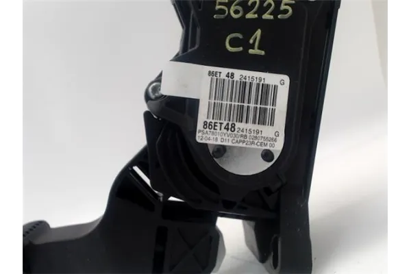 Recambio de pedal acelerador para citroen c1 1.2 feel referencia OEM IAM B000762180  
