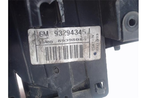 Recambio de piloto trasero izquierdo para opel meriva referencia OEM IAM 93294345 89398084 