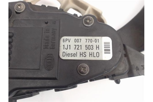 Recambio de pedal acelerador para volkswagen golf iv berlina (1j1) referencia OEM IAM 1J1721503H 6PV00777001 