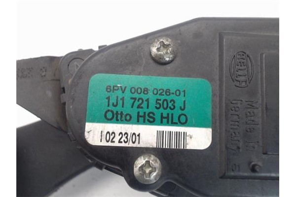 Recambio de pedal acelerador para seat leon (1m1) referencia OEM IAM 1J1721503J 6PV00802601 