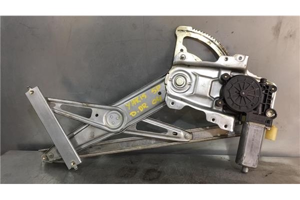 Recambio de mecanismo elevalunas delantero derecho para toyota yaris (ncp1/nlp1/scp1) 1.3 referencia OEM IAM 106281 0130822017 
