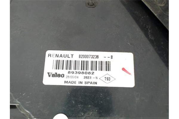 Recambio de piloto trasero izquierdo para renault megane ii berlina 5p referencia OEM IAM 8200073236 89398082 7700428054 , RENAU