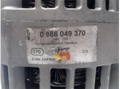 Recambio de alternador para peugeot 206 sw 1.4 16v referencia OEM IAM 0986049370 0986049370 