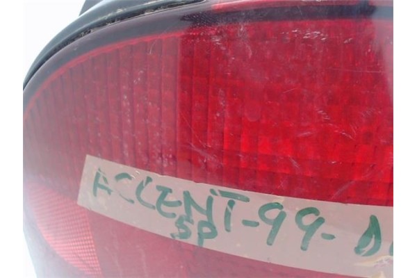 Recambio de piloto trasero derecho para hyundai accent (x3) referencia OEM IAM 9240222520  9240222210 , HYUNDAI