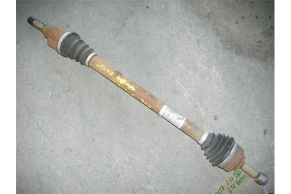 Recambio de palier delantero derecho para peugeot 207 1.4 referencia OEM IAM 9651040480  