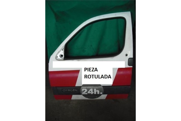 Recambio de puerta delantero izquierda para citroen berlingo (2002 ) 1.6 hdi 75 600 first furgón [1,6 ltr. - 55 kw 16v hdi] refe