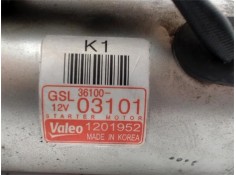 Recambio de motor arranque para kia rio (ub) 1.2 basic referencia OEM IAM 3610003101 1201952 