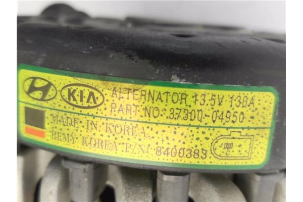 Recambio de alternador para hyundai kona (os) 1.0 pure referencia OEM IAM 3730004950  