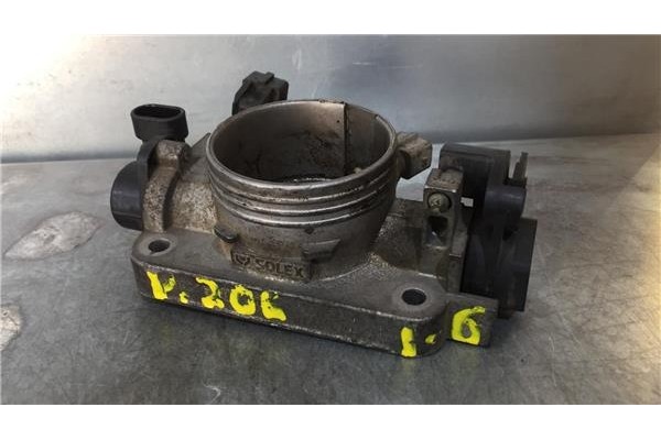 Recambio de caja mariposa aire para peugeot 206 1.6 i referencia OEM IAM PSA630 B035M 