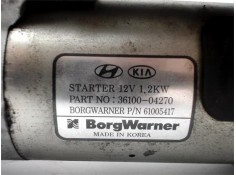 Recambio de motor arranque para kia ceed (jd) 1.0 drive referencia OEM IAM 36100-04270 61005417 3610004200 , HYUNDAI | 361000420