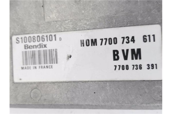 Recambio de centralita para renault r 25 (b29) 2.2 (b29) referencia OEM IAM 7700734611 S100806101D 