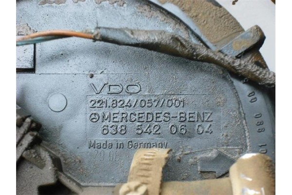 Recambio de deposito combustible para mercedes-benz vito furgón (638) 2.3 110 d  (638.074) referencia OEM IAM 6385420604 A638471