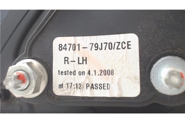 Recambio de retrovisor electrico derecho para fiat sedici (189) 1.9 jtd 8v 120 emotion referencia OEM IAM 71743570  